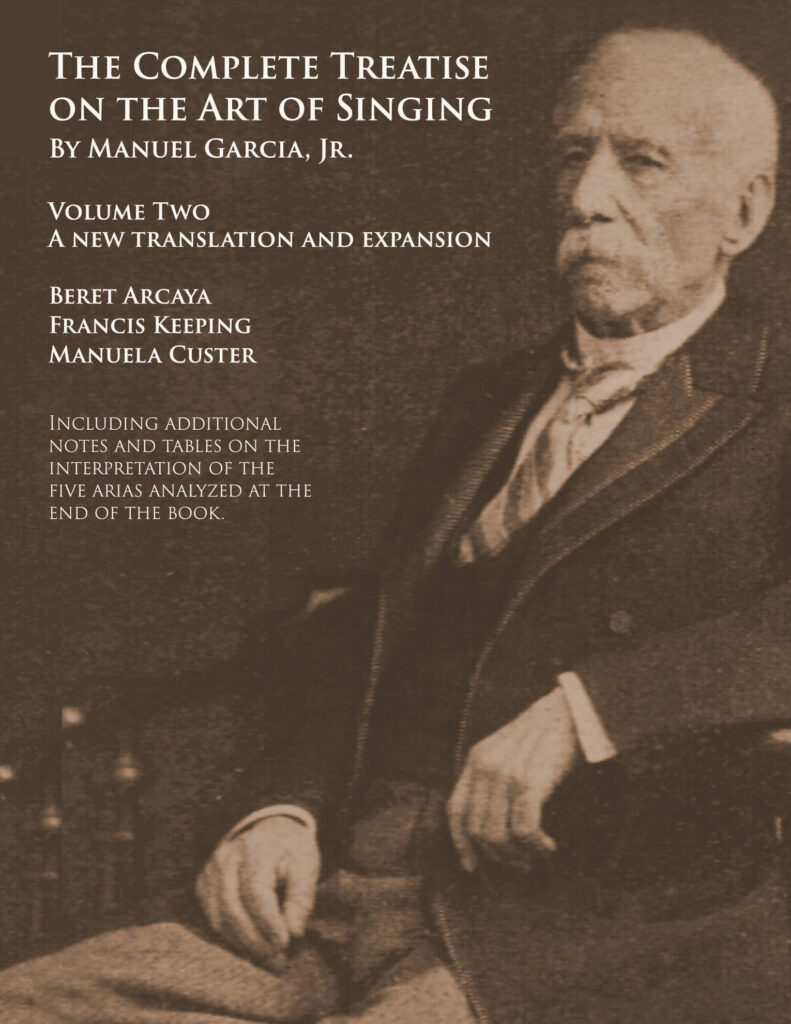 Cover of Vol. 2, translation and expansion of the Complete Treatise on the Art of Singing.